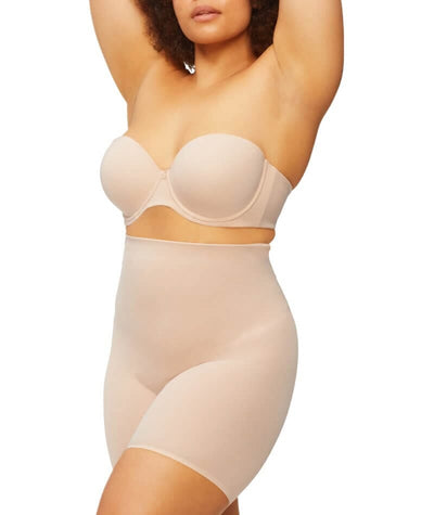 Spanx Higher Power Shaping Short - Beige, Size M India