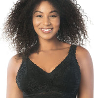 Parfait Adriana Wire Free Lace Bralette P5482 - Black