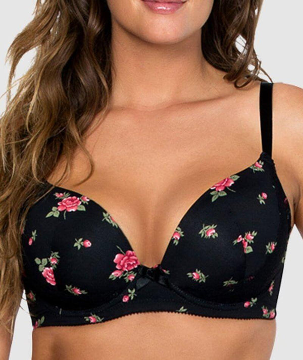 NZSALE  Parfait Casey Contour Plunge Bra - Black