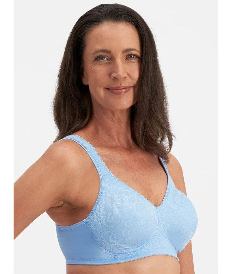 Jockey Seamed Wirefree Firm Support Bra with Side Panel Support