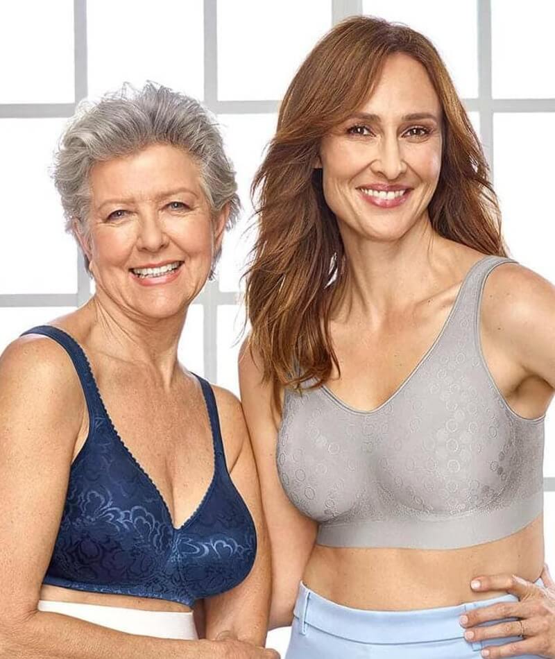Nude 18 Hour Ultimate Lift & Support Wirefree Bra - Size 44C