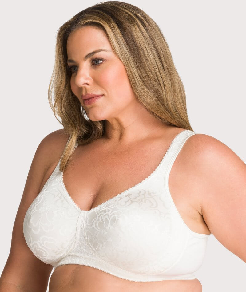 Playtex 18 Hour Ultimate Lift & Support Wire-Free Bra 2-Pack - Nude/Wa -  Curvy