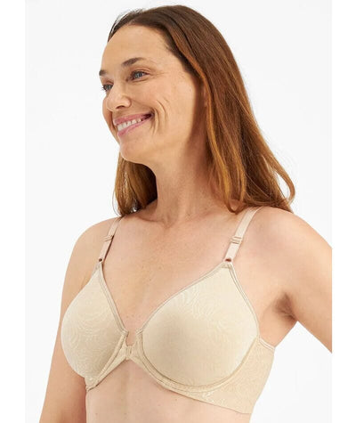 Bali Comfort Revolution Women`s Front-Close Shaping Underwire Bra Nude at   Women's Clothing store