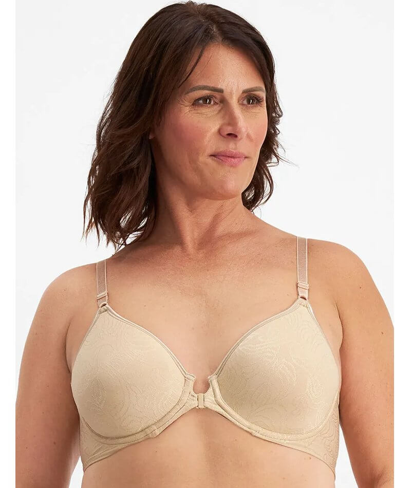 Bali Women's Comfort Revolution Front-Close Shaping Underwire Bra, Nude,36B  : : Clothing, Shoes & Accessories