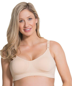 2pcs* Autumnz Ember Seamless Maternity / Nursing Bra *SUPERBRAND AWARD* -  Grey & Chanel Nude