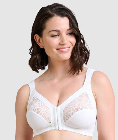 Sans Complexe Agathe Comfortable Padded Wirefree Bra with Lace