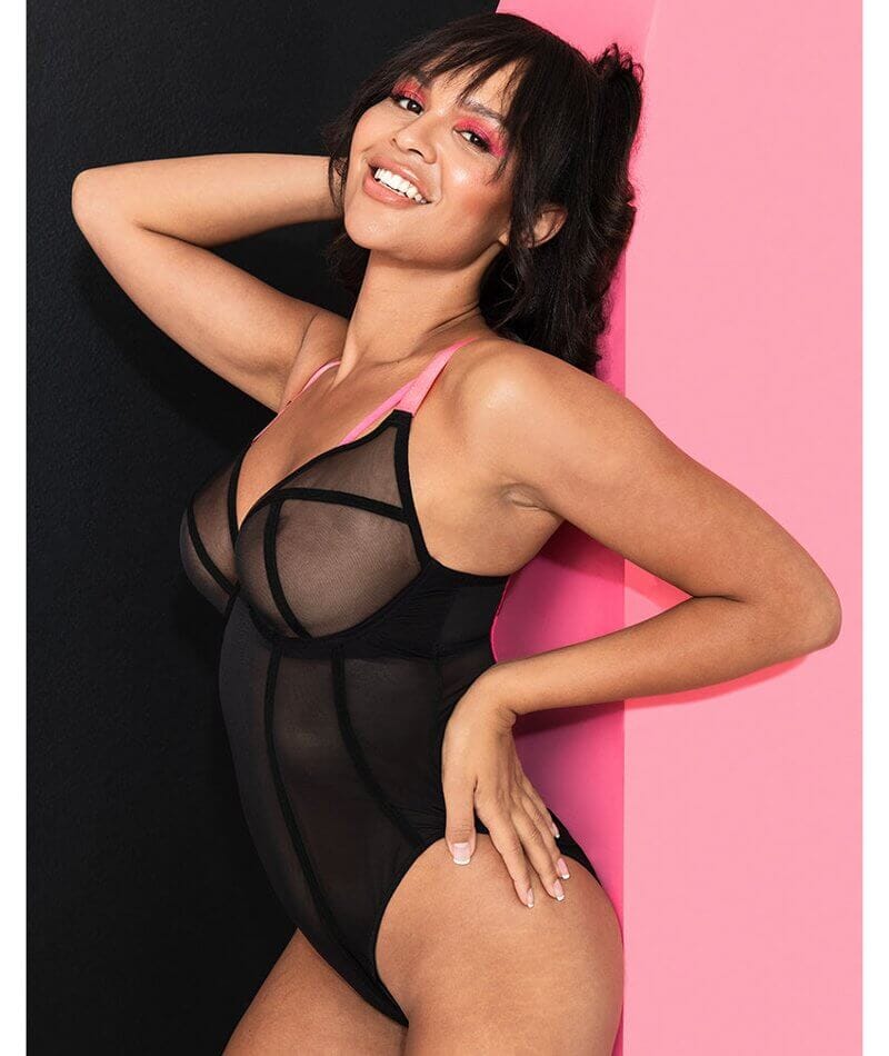 So Easy To Love Bodysuit - Black - Closet Candy Boutique