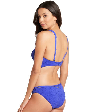 Sea Level Chantilly Hipster Bikini Brief - Azure Swim