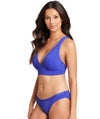 Sea Level Chantilly Triangle Bikini Top - Azure Swim