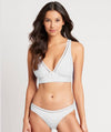 Sea Level Chantilly Triangle Bikini Top - White Swim