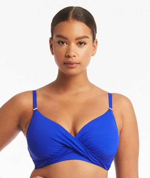 Sea Level Capri Frill Bra Top ROYAL buy for the best price CAD