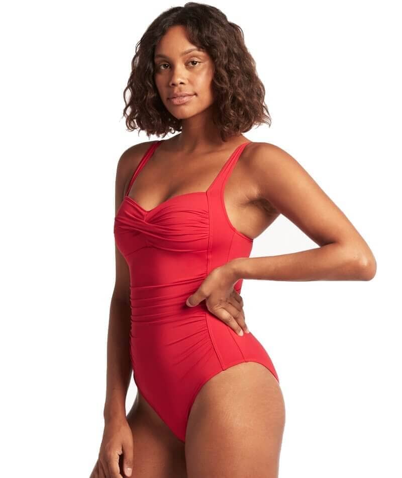 Twist Detail One-Piece Swimsuit - Ready to Wear