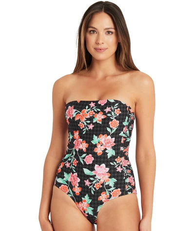 Sea Level Mauritius Bandeau Multifit One Piece Swimsuit - Black Swim