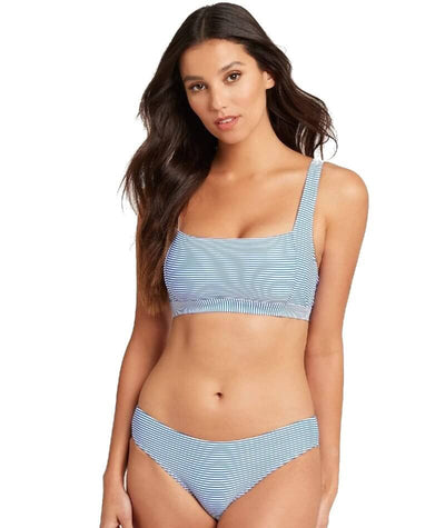 Sea Level Positano Stripe Hipster Bikini Brief - Azure Swim