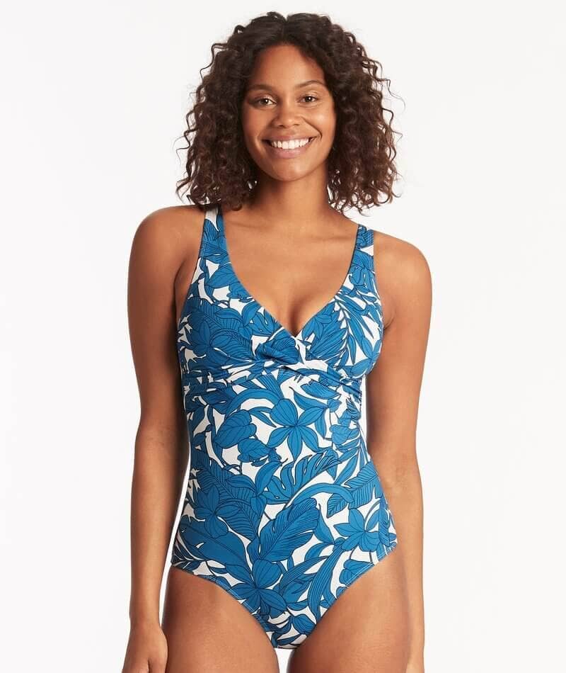 Blue Lagoon One Piece Swimsuit