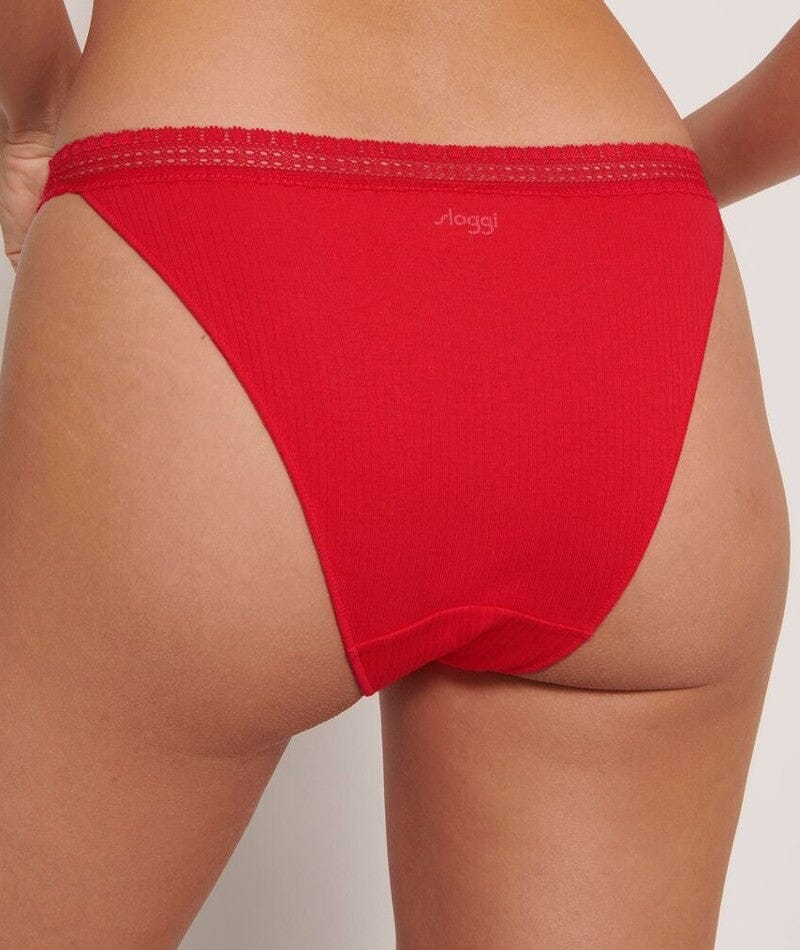 Red Cotton Underwear Set for Woman, Red Bralette and Low Rise Panties or  Thong Panties Set -  Hong Kong