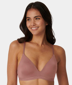 Sloggi Wow Comfort 2.0 PUM Non-Wired Padded Push-Up Bra Foundation Nude XS  CS at  Women's Clothing store