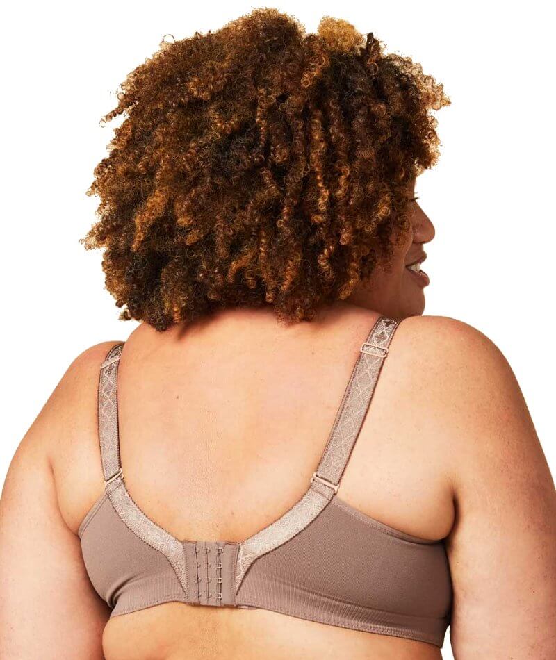 Sugar Candy Fuller Bust Seamless F-HH Cup Lounge Tank - Charcoal - Curvy