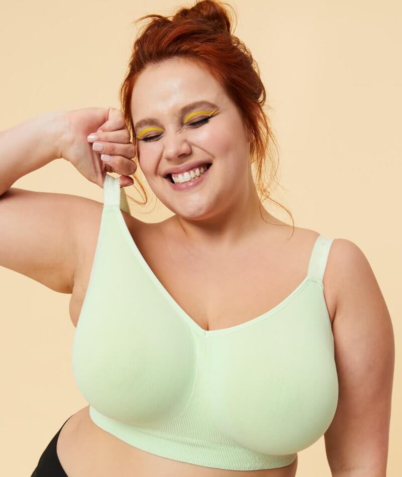 Sugar Candy Crush Fuller Bust Seamless F-HH Cup Wire-free Lounge