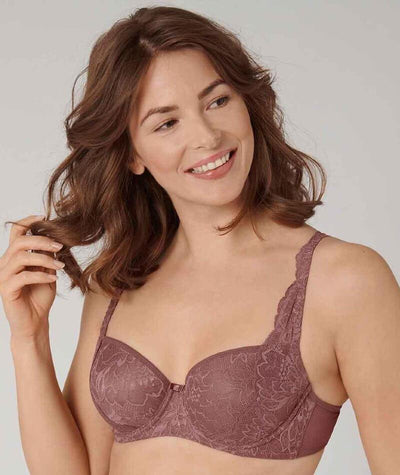Triumph Amourette Charm Half-Cup Underwired Padded Bra - Rose