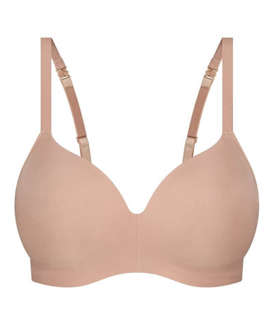 Triumph Body Make-Up Essentials WDP Wired Multiway Padded Bra Nude Beige  40D CS : : Clothing, Shoes & Accessories