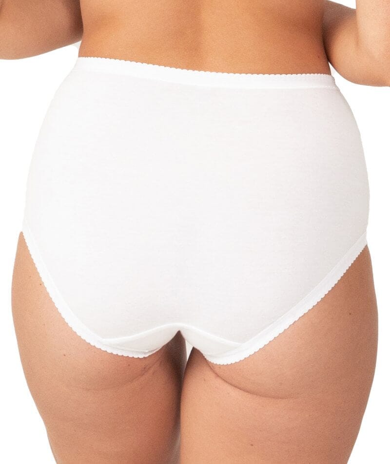 Fashion (white)women Anti Chafing Plus Size Underwear Lace