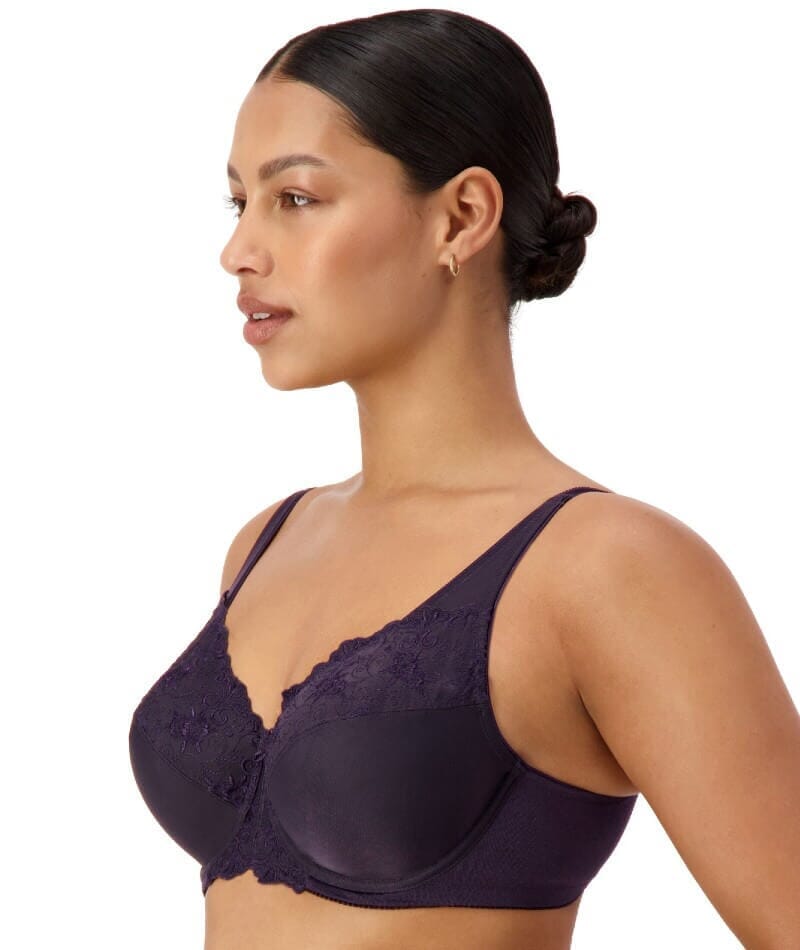 Embroidered Non Padded Underwired Bras 2 Pack