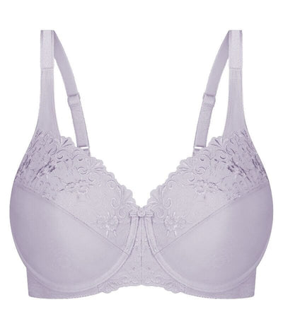 M&s Lace Cotton Rich Non-padded Full Cup Bra Cool Comfort? 34 36