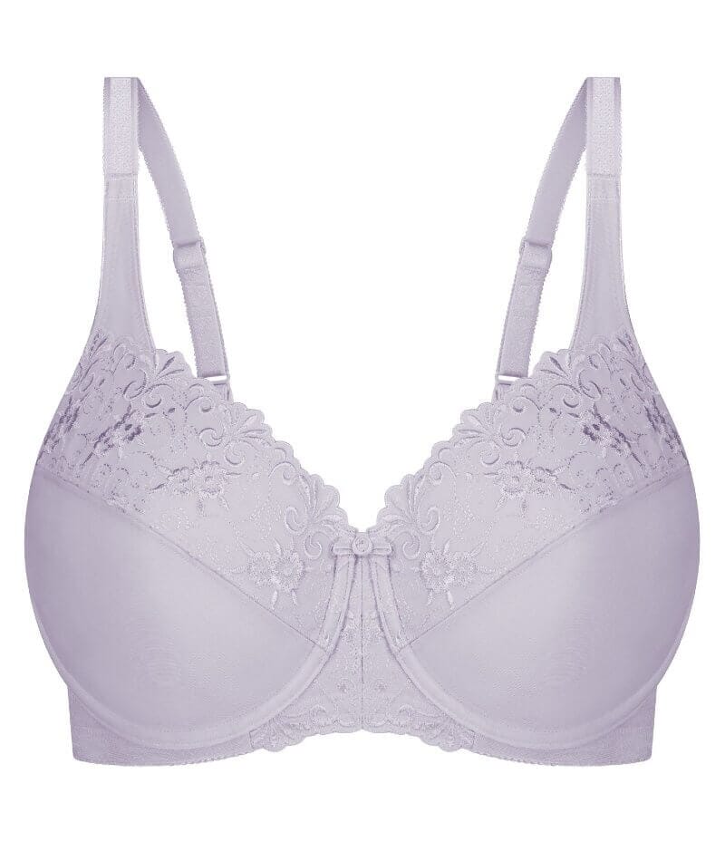 M&s Lace Cotton Rich Non-padded Full Cup Bra Cool Comfort? 34 36 38 40 42  A-dd, Bras & Bra Sets