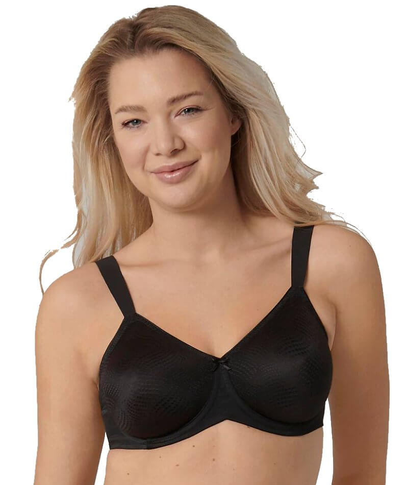 Triumph Womens Comfort Minimiser Underwired Bra, Black, 36D : :  Clothing, Shoes & Accessories