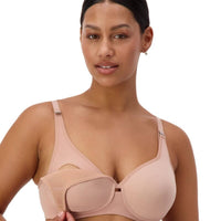 Triumph Gorgeous Maternity Padded Wire-free Bra - Blusher Beige