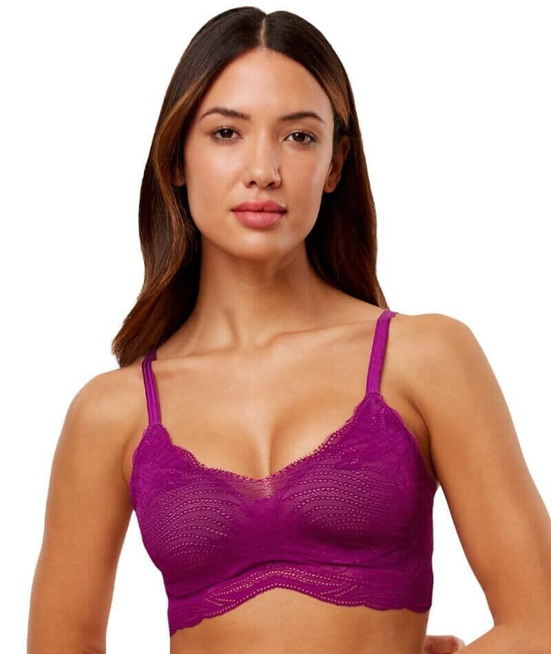 Buy Triumph Minimizer 121 Wired Non Padded Comfortable High Support Big Cup  Bra - Purple online