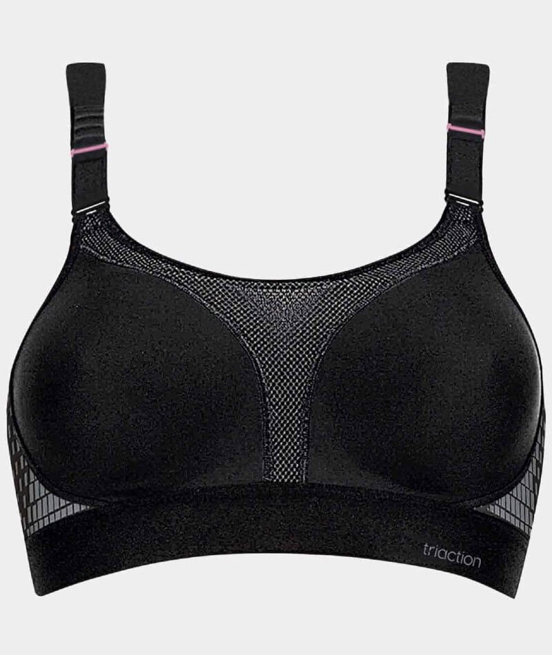 TRIUMPH Women's Triaction Extreme Lite Non-Wired, Black, 32D at