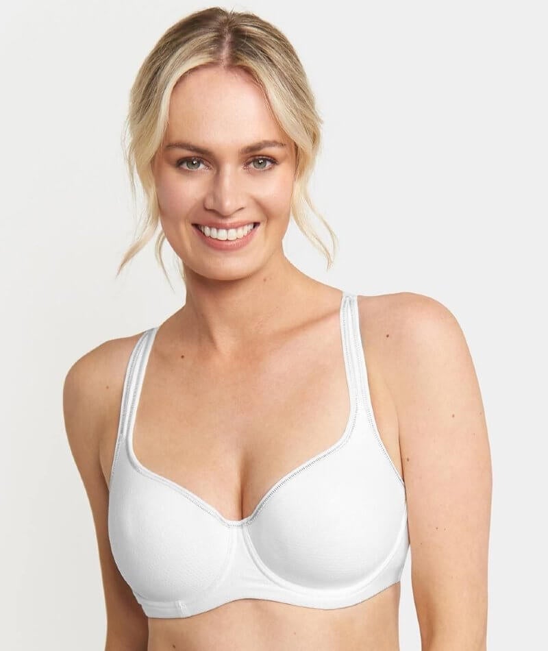 Curvy Bras - Exercise isn't just a luxury for our small-busted friends -  Get yourself an @elomilingerie Energise bra and the exercise world is your  oyster!  bra-nude