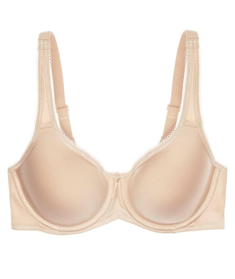 Wacoal Womens Seamless Bra Natural Nude Colour Size 36D NEW – VBT