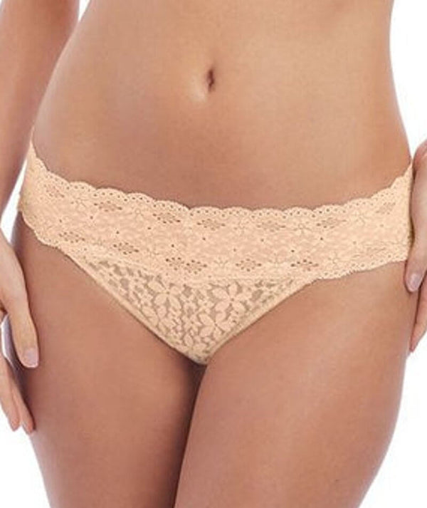 Buy Halo Lace High Waist Full Coverage Everyday Wear Lace Panty - Peach  Online