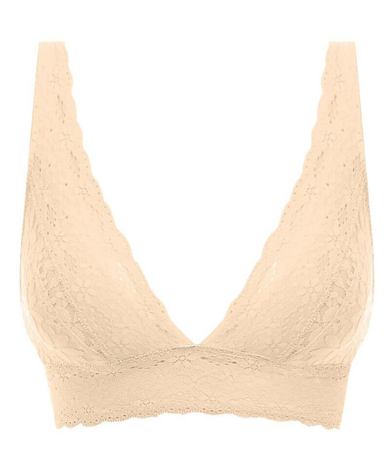 Wacoal Halo Lace Moulded Bra - Nude